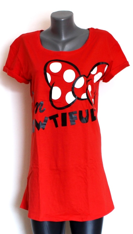 Disney Minnie nočná košeľa červená, veľkosť M
